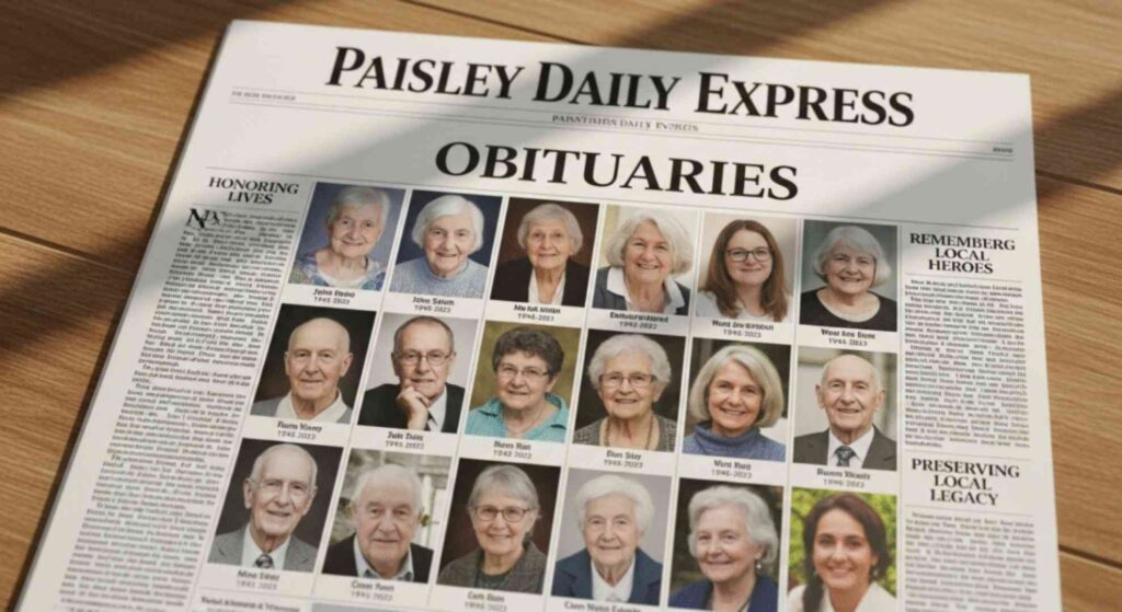 paisley daily express obituaries