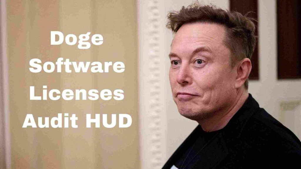 Doge Software Licenses Audit HUD