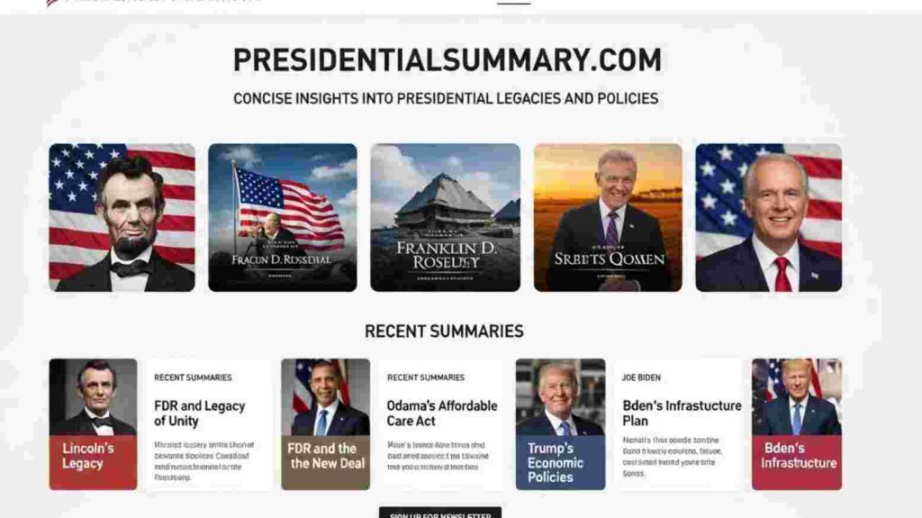presidentialsummary.com