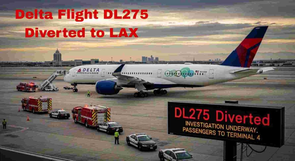 Delta Flight DL275 Diverted to LAX