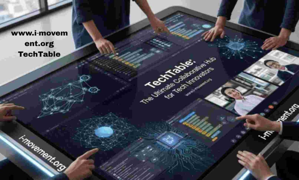 www.i‑movement.org TechTable